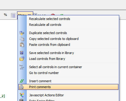 Printcomments